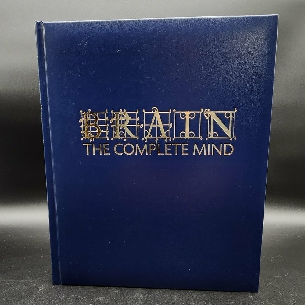 Brain The Complete Mind Hardcover New Old Stk National Geographic Deluxe Edition